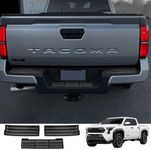 Tacoma 2024 2025 SR /SR5/TRD PreRunner/Limited/Trailhunter/TRD Pro Car Accessories Rear Trunk Bumper Protector Guard Sill Plate Cover Trim Stainless Steel 3pcs