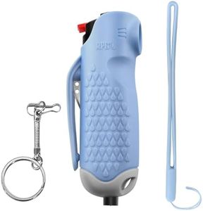 RPG 3-in-1 Self-Defense Pepper Spray, Pepper Spray with Seat Belt Cutter & Window Breaker - Safety Keychain Set for Women | Self Defense Weapons & Car Essentials | Made in The USA