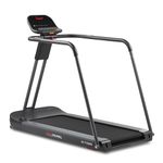 Sunny Health & Fitness Endurance Cardio Running Walking Treadmill with Extended Safety Handrails, Low-Impact, Low Wide Deck and SunnyFit® App Enhanced Bluetooth Connectivity SF-T722062