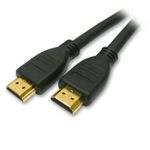 [2 PACK] Ex-Pro Gold Professional HDMI to HDMI Cable Lead 24K Gold, OFC Free 1080p - HDMI 1.3 (125283-49) Compliant - 2m, Home Cinema, suitable for Sony, Panasonic, Toshiba, Sharp, Samsung, LG, Phillips and more