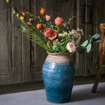 Tanvecle Blue Floor Vase, Ceramic G