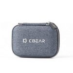 Yinyoo KBEAR Earphone Carrying Case -Portable Storage Box,Earpiece Accessory Bag,Resistant Heavy Pressure Shockproof Travel Electronics Organiser for Wireless Earbuds,In Ear Headphones