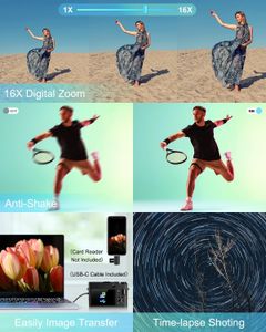 4K 64MP Autofocus Digital Camera – Ultra HD Photography