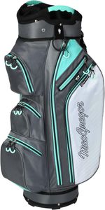 MacGregor ZT1 Ladies Golf Set – Graphite 6-SW, Cart Bag, Right Hand, Grey/Turquoise
