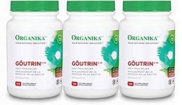 Goutrin THREE BOTTLES -Uric Acid Neutralizer for Gout (3x120 = 360 Capsules) Brand: Organika