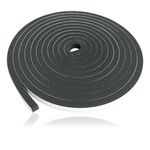 Weather Stripping Door Seal Strip,High Density Foam Tape,1/2 In x3/8 In x 16.4 FT Self Adhesive Foam Insulation Tape for Doors and Windows,Sliding Door,Soundproofing Door, Air Conditioning Seal Strip