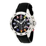 Nautica Men's N16553G Stainless Steel Watch with Black Band