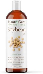 Soybean Oil 16 oz Carrier 100% Pure Natural for Skin, Body, Face, and Hair Growth. Great for Creams, Lotions, and Lip Balm.