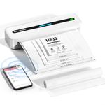 Itari Portable Printer Wireless for Travel - M832 Bluetooth Mobile Printer Support 2''/3''/4''/A4/8.5''x 11'' Paper, Inkless Thermal Compact Printer, Compatible with Android and iOS Phone & Laptop