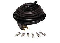 Wrap-On 14081 80' Roof & Gutter De-Icing Heating Cable Black 400 Watts 3.33 AMPS