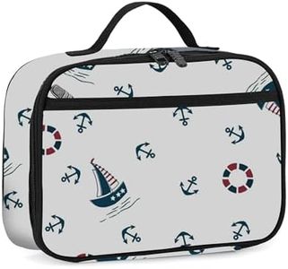 rickyh style Lunch Box with Padded Liner, Spacious Insulated Lunch Bag Durable Thermal Lunch Cooler Pack with Strap for Men Women Boys Girls Adults School Sports Beach Picnic Work Camp,2 Pocket
