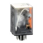 Square D 8501KPR12V14 Plug In Relay, 8 Pins, Octal, 24Vac