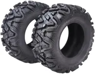 Set of 2 Garvee ATV Trail Tires 26x9-14/6 PR Knobby Sport Tires, Tubeless, AT26x9-14-6PR TL KNIGHT