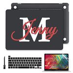 Batianda Customized Personalized Name Case for M2 MacBook Pro 13 Inch 2022 Model A2338 M1 A2251 A2289 2021 2020 Release,Designed Protective Hard Shell with Keyboard Cover & Screen Protector