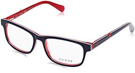 Guess GU9179 Eyeglass Frames - Shiny Blue Frame, Shiny Blue Lenses, 49 mm Lens GU917949090, Shiny Blue, 49/15/135