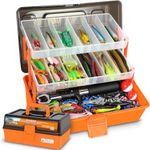 PLUSINNO Large 3 Layers Tackle Box 