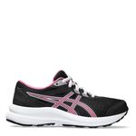 ASICS Contend 8 GS Sneaker, Black/HOT Pink, 5.5 UK