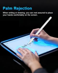 iPad Stylus Pen – Type-C Rechargeable, White