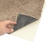 CUQOO Anti Slip Rug Underlay 150X200CM for Carpets – Multipurpose Rug Gripper Pad Antislippery Mat Underlay for Floors, Kitchen, Home, Office, and More | Non-Slip Carpet Grippers for Shelves