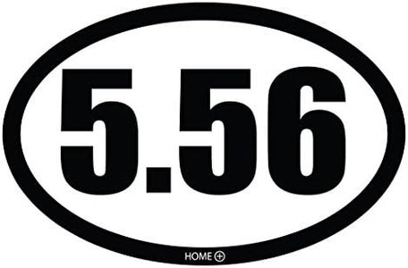 Home Advantage 5.56 Oval Car Magnet, 6.5 inches x 4.25 inches