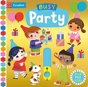 Busy Party: A Push, Pull, Slide Book