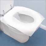 Tinkle Wee Safe Disposable Toilet Seat Cover Sheets for Travel Hygiene, 40 Paper Toilet Seat Cover – Flushable, Wetness & Germ Barrier for Unhygienic Public Toilet Seat, Easy to Carry, Use & Dispose