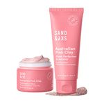 Sand & Sky Perfect Skin Bundle. Australian Pink Clay Face Mask Set