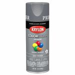 Krylon K05582007 COLORmaxx Spray Paint, Aerosol, Gray