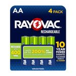 Rayovac LD715-4OP GEN Precharged NiMH AA Card Batteries, 4-Pack