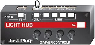 Woodland Scenics Just Plug: Light Hub w/Dimmer Controls for 4 LED Lights