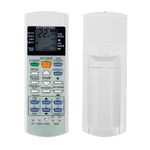 AC Remote Control for Panasonic Air Conditioner, A75C3300 Air Conditioner Remote Control Compatible with Panasonic A/C A75C3772 A75C3607 A75C3208 KTSX5J A75C3167