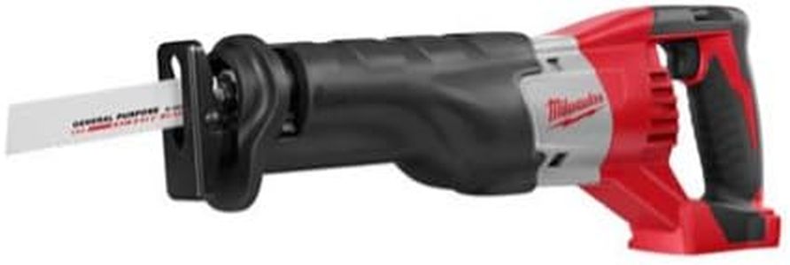 Bare-Tool Milwaukee 2620-20 M18 18-Volt Sawzall Cordless Reciprocating Saw (Tool Only, No Battery)