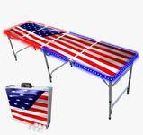 PartyPong 8-Foot Folding Beer Pong 