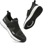 Kyedoo Men‘s Indoor Cycling Shoes Compatible with SPD Cleats, Comfortable Walkable Bike Shoes, Cleats Included M8 Black