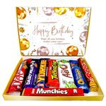 Happy Birthday Chocolate | Letterbox Gift | Cadbury Chocolate | Nestle Kitkat | Yorkie | Terry Orange | For Kids | Him | Her |