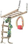 TRIXIE Small Animal Suspension Bridge, Cage Accessories, Pet Toys for Rats, Ferrets 35 x 15cm