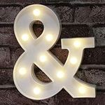 Ampersand Symbol Marquee Letter Lig