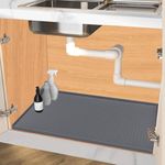 Under Sink Mat 28 x 19, Grey