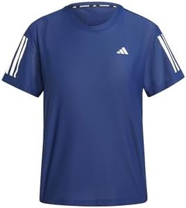 adidas Women's Own The Run Base Tee, Dark Blue, M
