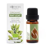 Essences Bulgaria Organic Bay Leaf Essential Oil 1/3 Fl Oz | 10ml | Laurus nobilis | 100% Pure and Natural | Undiluted | Therapeutic Grade | Family Owned Farm | Steam-Distilled | Non-GMO | Vegan