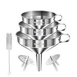Stainless Steel Funnel, Walfos 3 Pa
