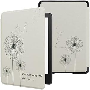 WALNEW Case for 6.8” Kindle Paperwhite 11th Generation 2021- Premium Lightweight PU Leather Book Cover with Auto Wake/Sleep for Amazon Kindle Paperwhite 2021 Signature Edition/Kids E-Reader