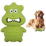 BELLE VOUS Squeaky Monkey Dog Chew Toy - Indestructible Dog Toy for Aggressive Chewers - Puppy Chew Toy/Chew Toy for Dogs - Dog Toy for Dental Care