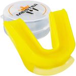 Meister MMA Moldable Double Mouth Guard w/Case - Yellow