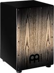 Meinl Percussion Headliner Cajon Box Drum with Snare and Bass Tone for Acoustic Music — NOT Made in China — Ash Wood, Play with Your Hands, 2-Year Warranty (MCAJ100BK-CBF)