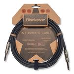 Blackstar 1.5m (5ft) Instrument Cable Straight ¼” Jack to Straight ¼” Jack, for Bass/Electric Guitar/Electro-Acoustic/Keyboard/Amp