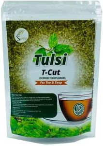 SVATV Herbal Tusli Loose Tea Leaf | Holy Basil Tea | Immune Support | Healthy Inflammatory Response | Rich Antioxidants - 100g, 3.52 oz, 0.22 Lbs