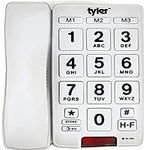 Tyler TBBP-3-WH Big Button Corded P