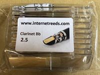 Reeds for Clarinet Bb 2.5 Packet of 10 Long Lasting Premium Quality For Professional and Amateur Musicians FREE UK DELIVERY INTERNETREEDS