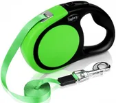 Taglory Retractable Dog Leash, 16ft No Tangle Leash Retractable for Medium and Large Dogs Up to 100 lbs, One-Handed Brake, Pause, Lock, Green